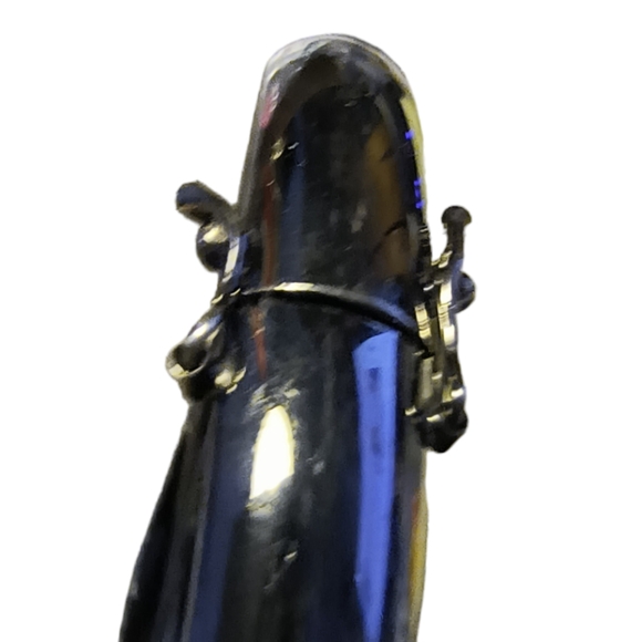 Jacmel Sterling Silver Bangle Bracelet with Oxidized Gunmetal Finish - Picture 5 of 10